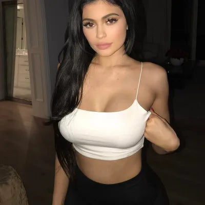 Tank Top Black Halter