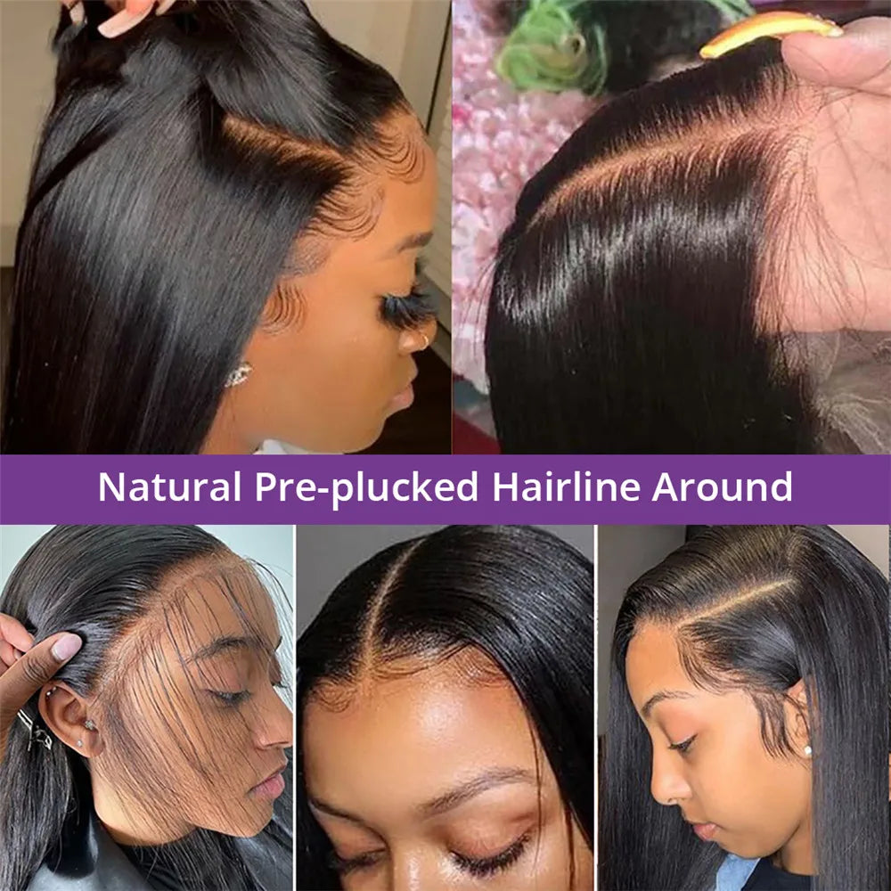 Straight Human Hair Wigs