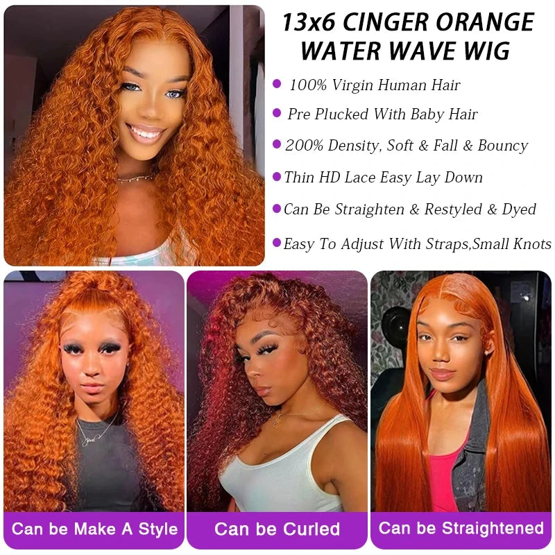 Curly Lace Frontal Wig